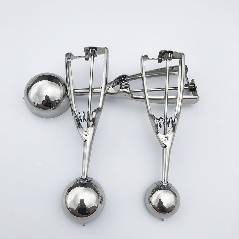 Stainless steel ice cream spoon Item Picture