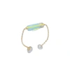 The Ice Blue Love Pearl ring features a simple and elegant style. It is a natural freshwater pearl product that has become a popular online hit and is trendy and individualistic Item Picture