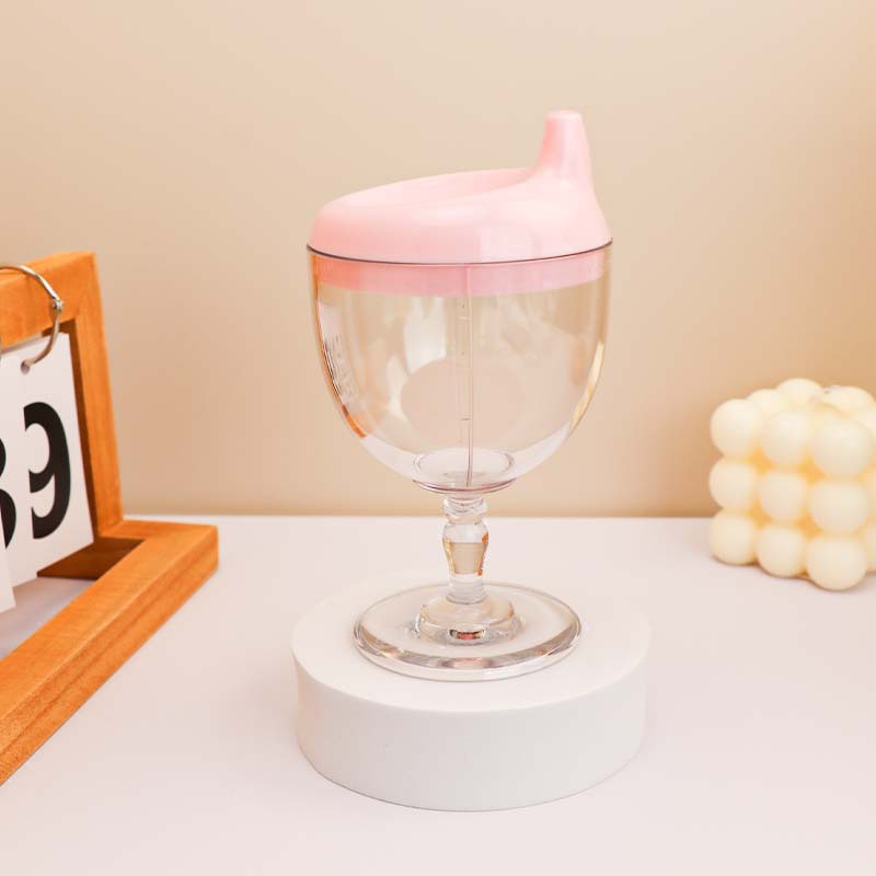 Children learn to drink cup milk cup baby water cup three years old anti-flatulence household water straight drink cup duck mouth cup wholesale Application Scenario