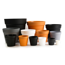 Imitation ceramic plastic flower pot