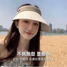 OVANCY强遮光日本UV防晒帽女夏季防紫外线遮阳帽大沿遮脸空顶帽子