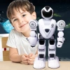 Alpha Intelligent robot remote-controlled RoboCop programming dancing robot Boy gift model toy details Picture