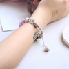Jingdezhen ceramic bracelet, new Chinese-style jewelry source supply, 10 yuan for 3 bracelets, versatile for women, with a sense of luxury Specification image