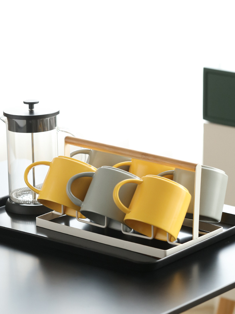 杯子陶瓷杯创意马克水杯高颜值纯咖啡杯家用早餐牛奶杯活动礼品详情图4