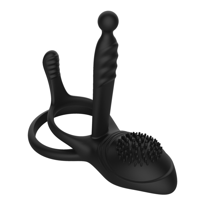 Sperm lock ring, male condom, silicone sex ring, resonance masturbation device, sex and sexual products Item Picture