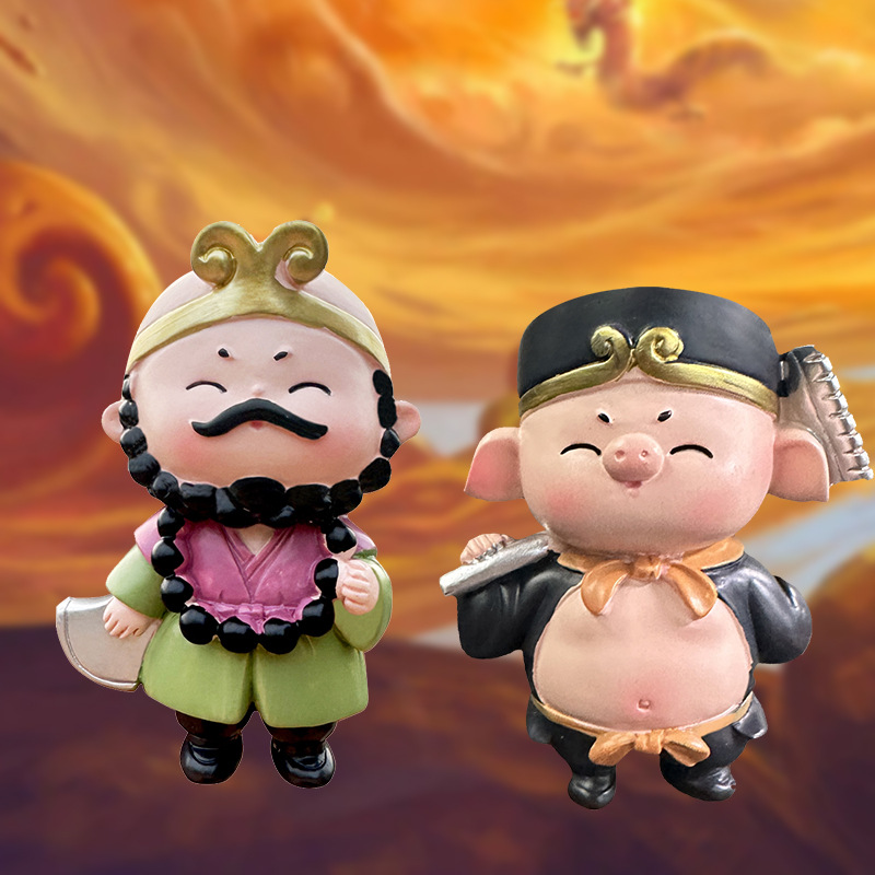 国潮定制齐天大圣树脂冰箱贴2024新款手办文创悟空洛阳西安周边旅游细节图