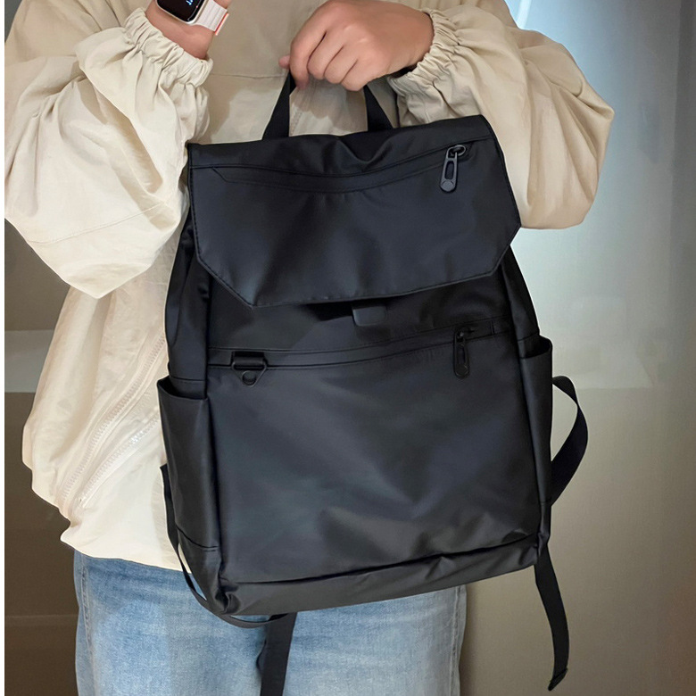 Niche original alto nivel de apariencia bolsa de computadora commuter hombre mochila de gran capacidad mochila de hombro impermeable tela oxford bolsa de mujer details Picture