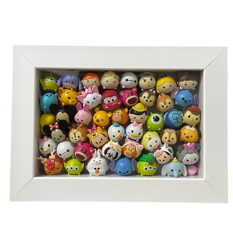 Disney Loose Pot Picture Frame Jenga Stereo Storage Box Blind Box Small Doll Tsum Display Specimen Decorative Picture Frame Other Decorative Display Item Picture