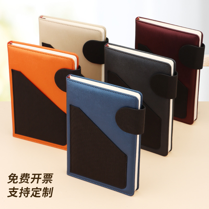 Wholesale a5 notebook gift box sets, high-end business office meeting notebooks, corporate customized logo souvenirs Specification image