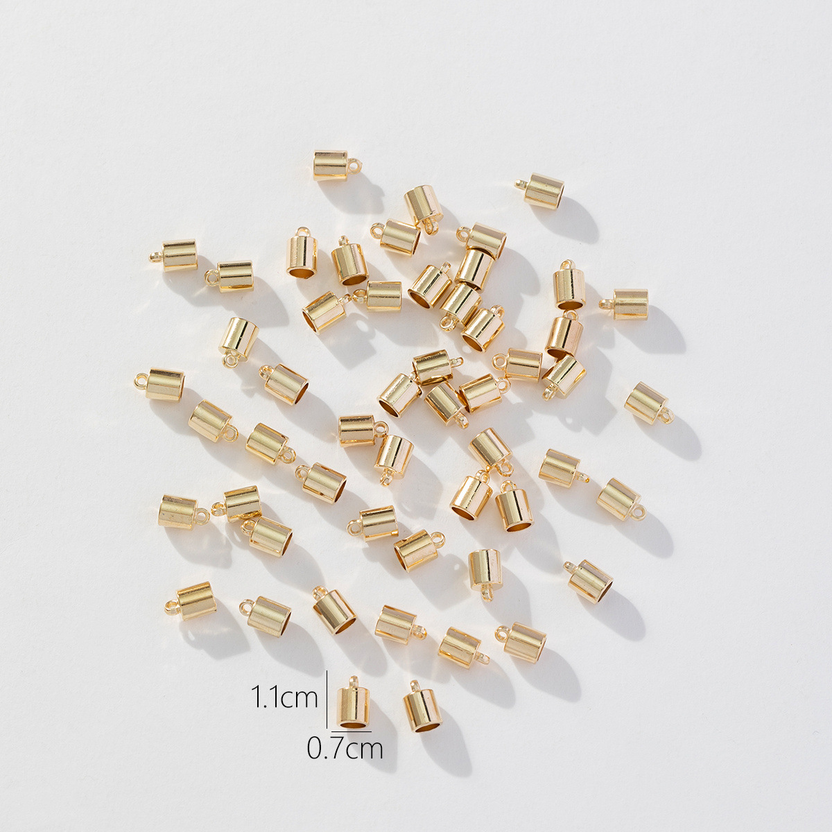 Weight Buckle Bell Bracelet Buckle Tassel Cap Round Rope Leather Rope Finishing Accessories Handmade Diy Material 8356 Application Scenario