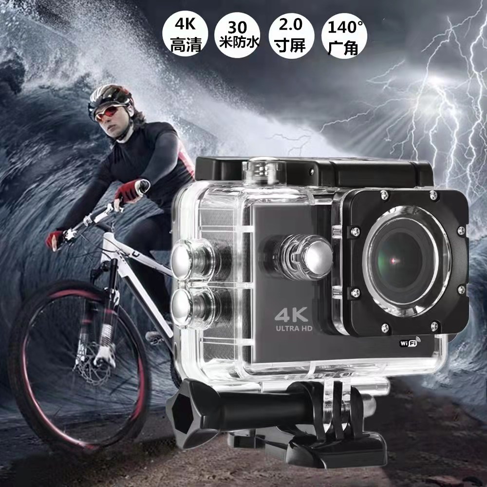 跨境4K超清水下户外骑行摄像机数码运动wifi防水相机便携式记录仪详情图2