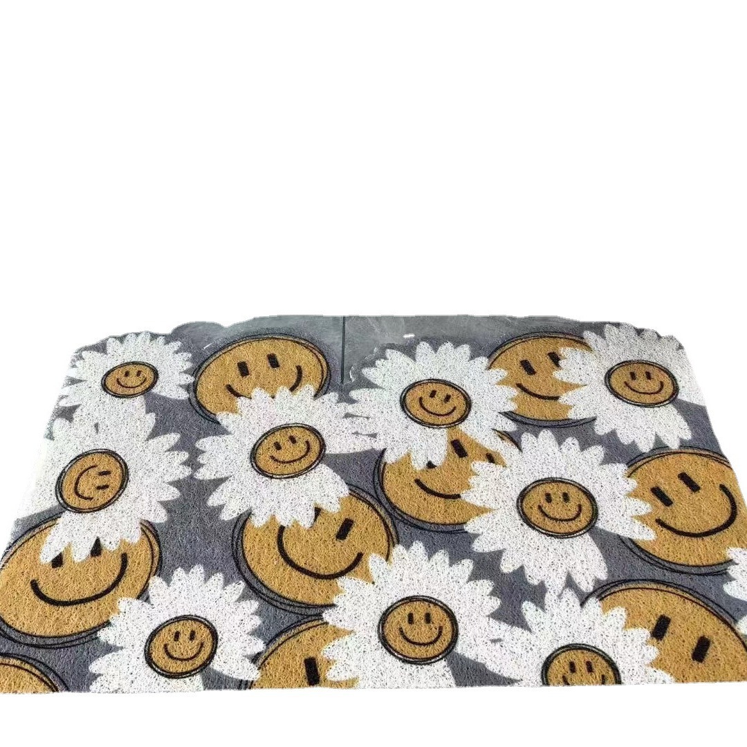 Wholesale of anti-slip bathroom MATS, water-absorbing PVC printed bathroom, bathroom and kitchen quick-drying bathroom floor MATS and carpets for foreign trade Item Picture
