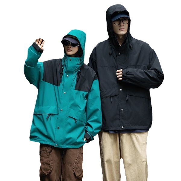High Quality Storm Jacket Men And Women The Same Autumn And Winter Jacket Waterproof Windbreaker Outdoor Travel Mountaineering Clothing Men Item Picture
