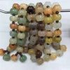 Guangshun Jewelry's natural Golden Thread Jade Pumpkin Bead bracelet wholesale diy Golden Thread Jade Natural Stone bracelet Factory Direct sales details Picture