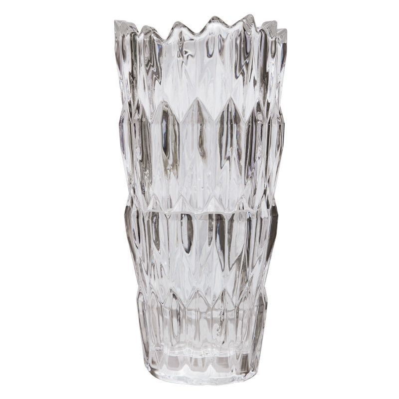 水晶玻璃花瓶玻璃花瓶客厅摆件富贵竹鲜花干花水培花瓶桌面装饰品详情图5