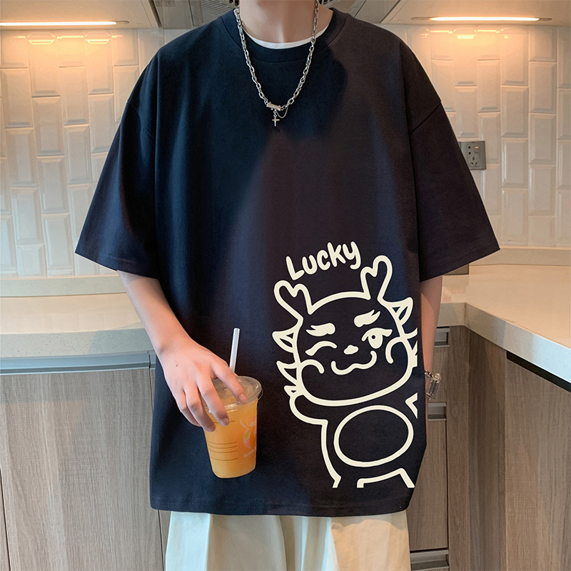 t恤男士短袖潮流/T恤/衣服男士短袖潮流/短袖/服装产品图