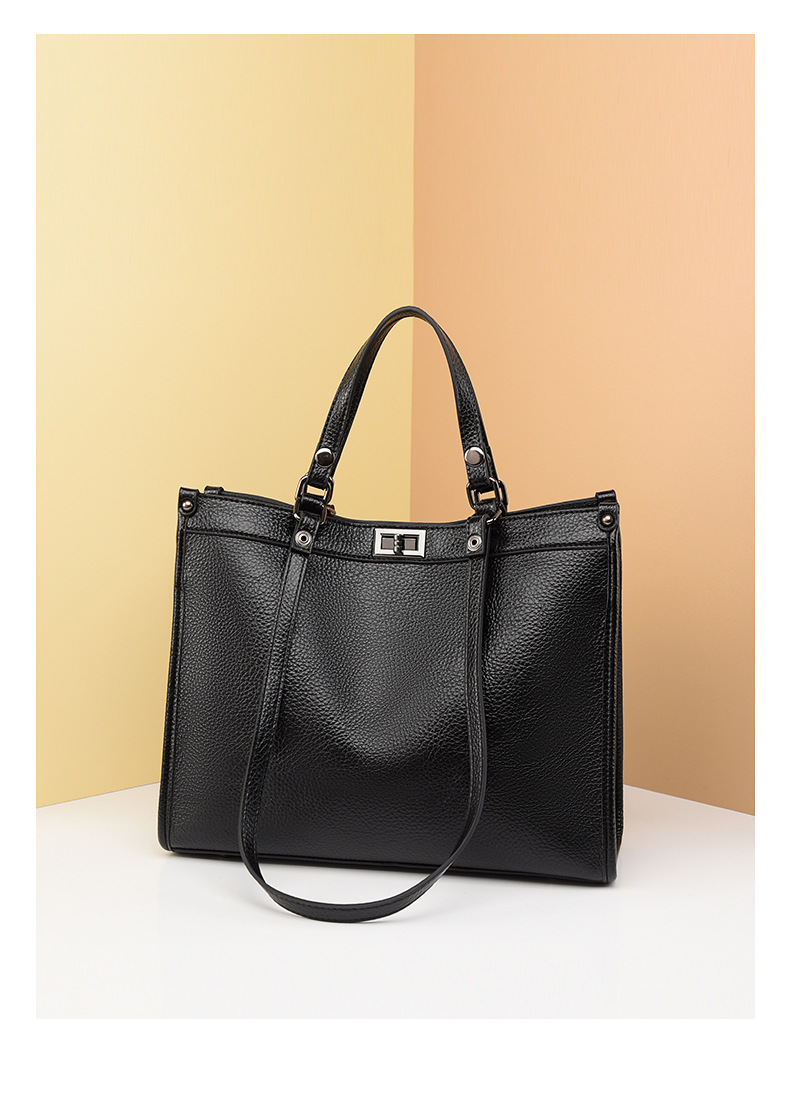 手提包女高级感复古单肩包新款通勤包包秋冬大容量托特包跨境批发详情16