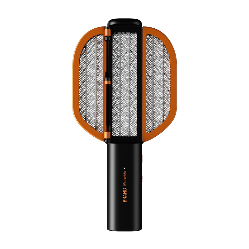 The new foldable electric mosquito swatter, rechargeable mosquito swatter and mosquito lamp all-in-one smart mosquito trap and repellent device is portable and easy to store Item Picture
