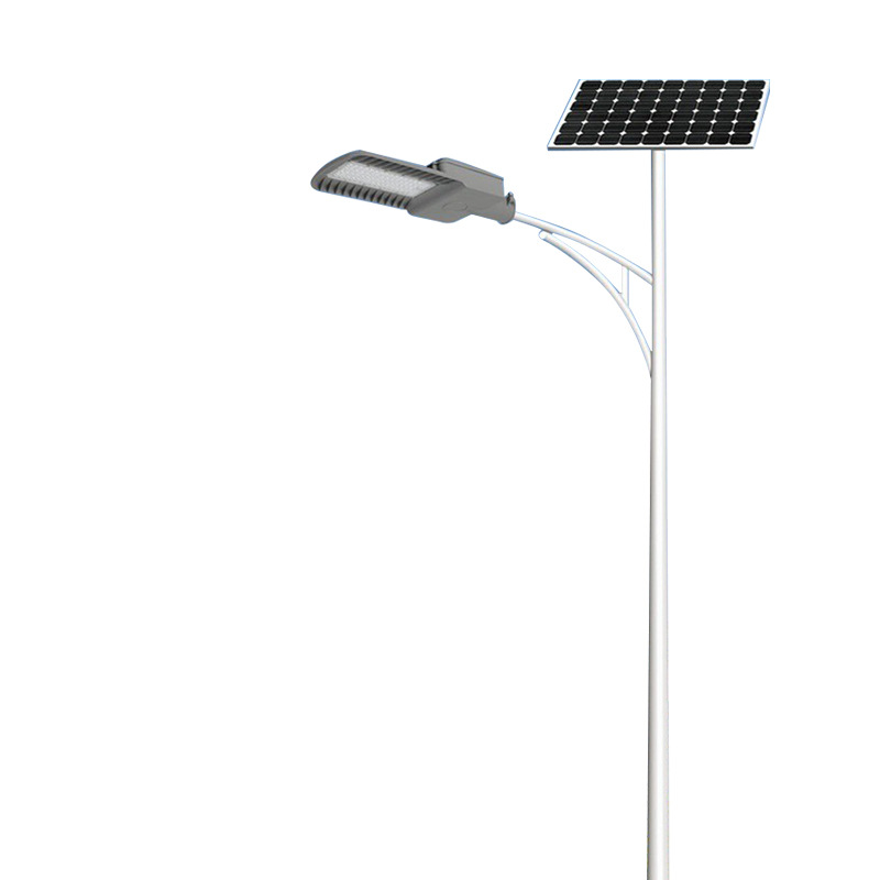 创富户外LED太阳能路灯 自动充电60w感应光源新农村6米太阳能灯详情图5