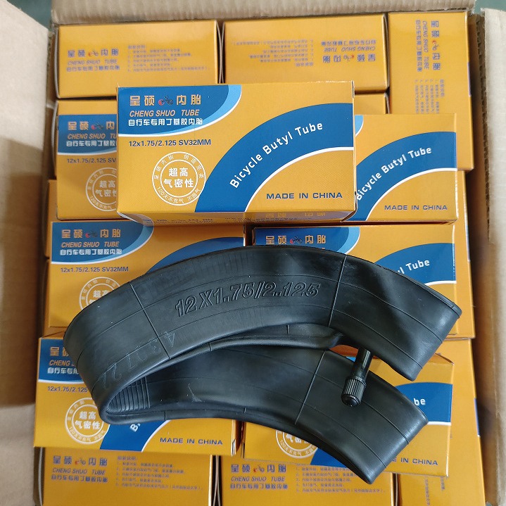 Wholesale bicycle inner tubes 20/24/26/27.5/29-inch butyl inner tubes in butyl rubber boxes with beautiful nozzle accessories Specification image