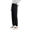 Thickened and fleece lambskin sport pants for women to wear in winter, fitted with casual high-waisted thermal pants and Harem pants Item Picture