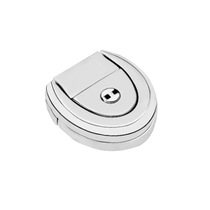 Foshan manufacturers produce all kinds of zinc alloy briefcase lock computer aluminum box hardware accessories lock