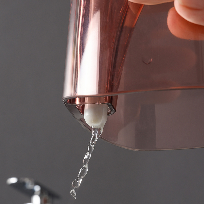 Creative socket tooth brushing cup, Japanese mouthwash cup, creative transparent toothbrush cup, couple tooth cups, simple tooth cylinder Specification image