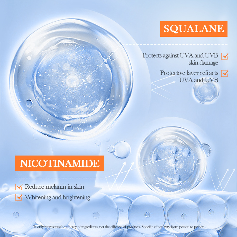 SADOER sunscreen, sunscreen cream and sunscreen lotion, all in English, cross-border export wholesale exclusively for foreign trade Specification image