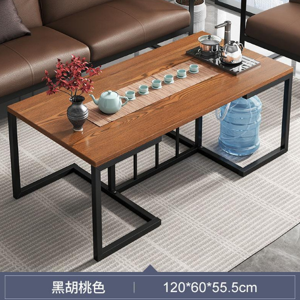 Simple modern office kung fu coffee table