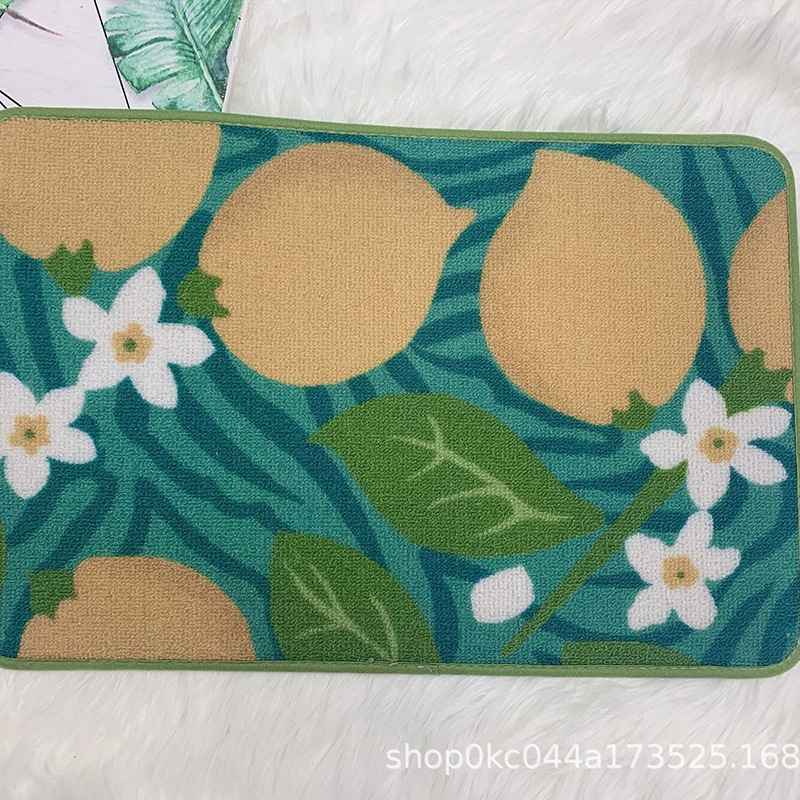 Factory direct sales of cross-border anti-slip MATS, floor MATS, water-absorbing polypropylene printed bathroom floor MATS, washable carpets wholesale Application Scenario