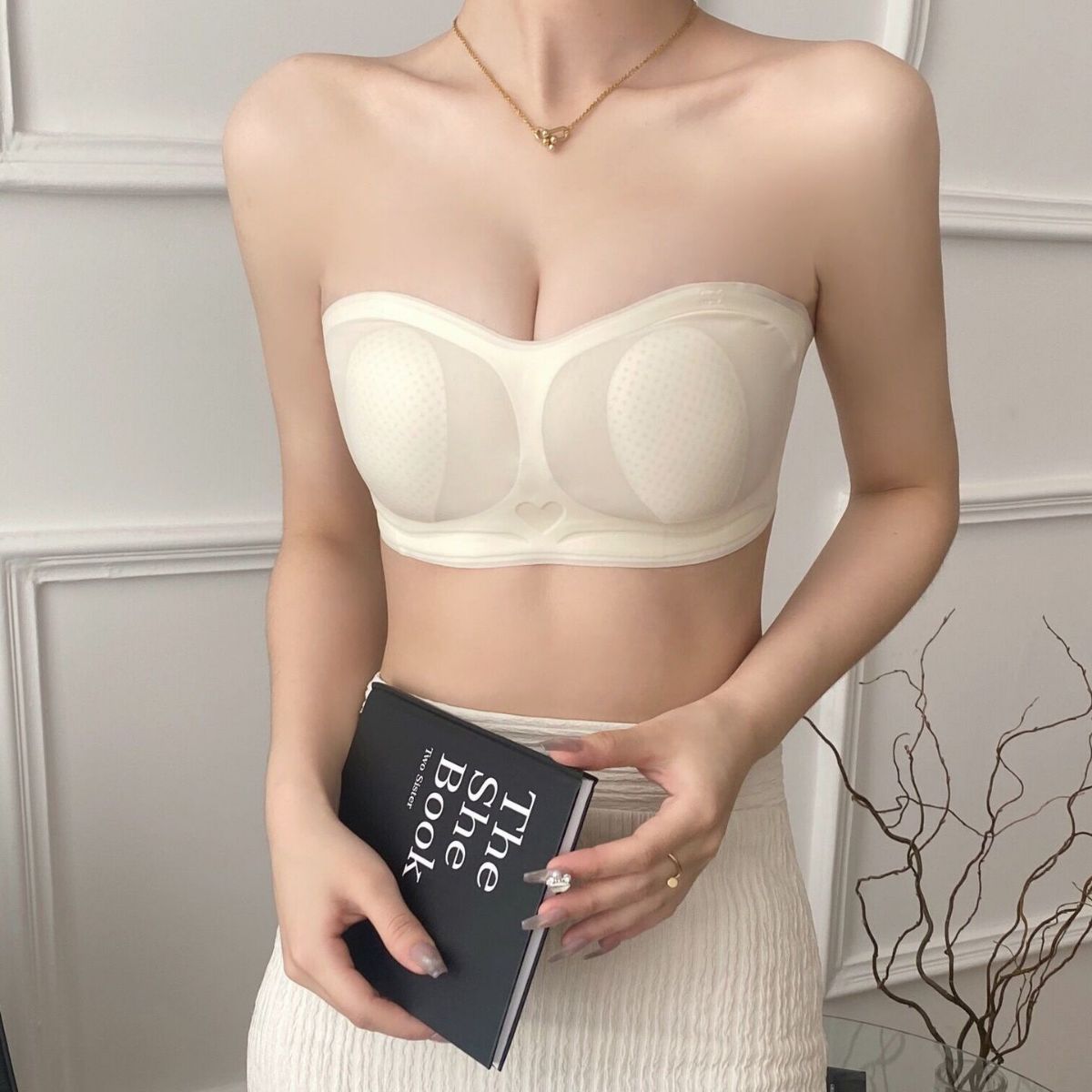 思妮薄款兔耳细节图