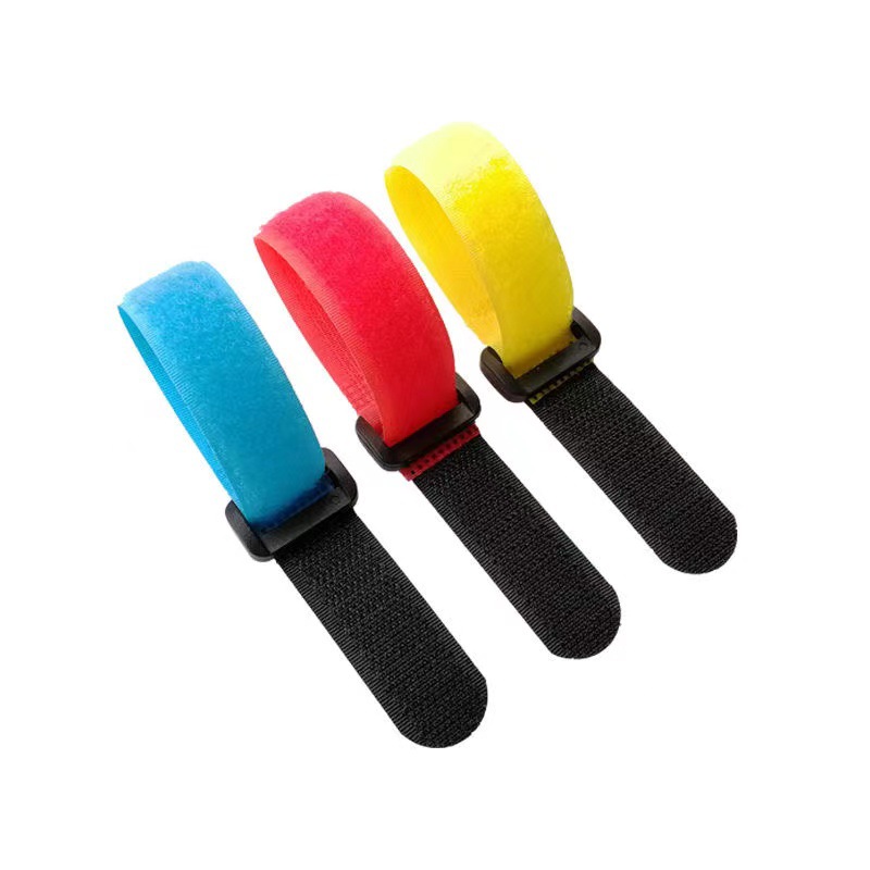 Color Drone Battery Strap Reverse Buckle Velcro Strap Wire And Cable Tie Velcro Strap Specification drawing