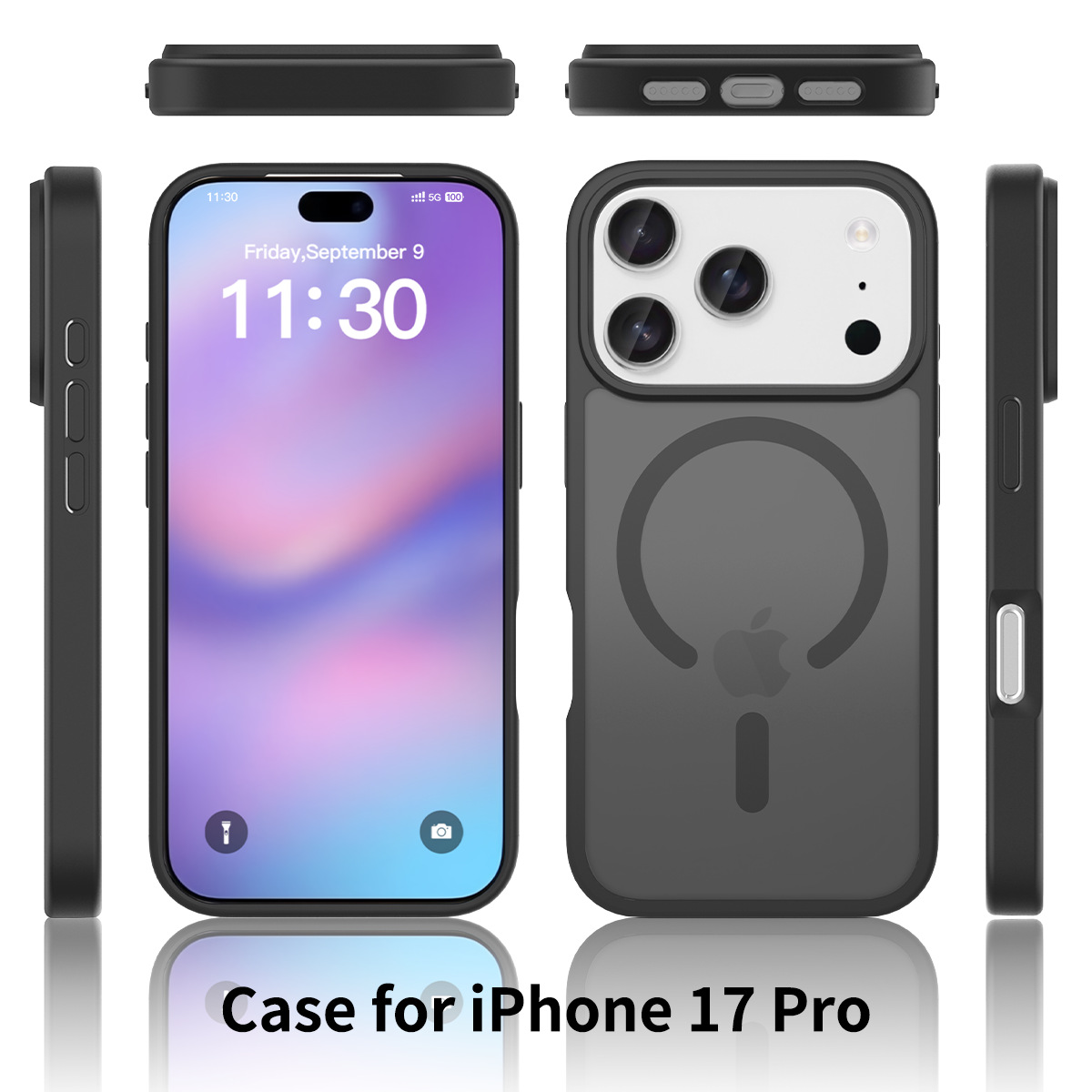 跨境苹果17pm手机壳磁吸16pro肤感防摔iphone15promax磨砂保护套详情10