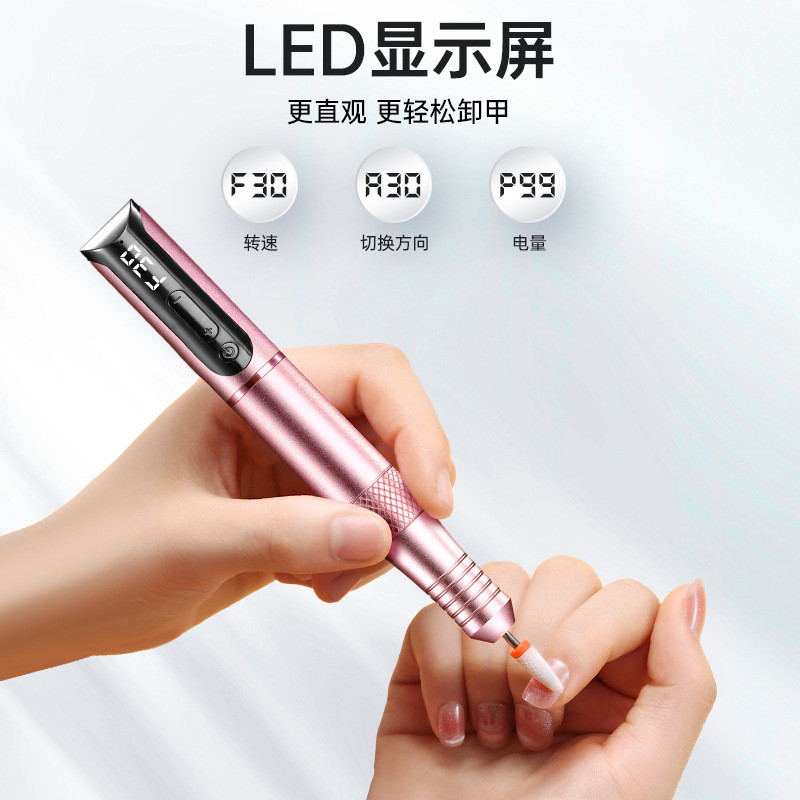 New portable nail polish pen, nail polish remover pen, ultra-long battery life, nail polish pen, home use, store use, travel use details Picture