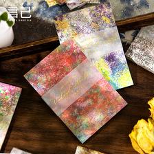 斑驳的梦系列素材纸复古风DIY学生搭配素材打底手账配件装饰