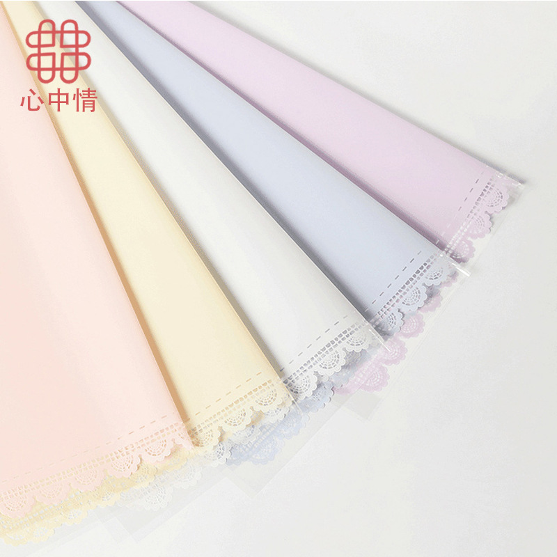鲜花包装实物图