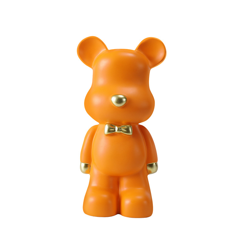 实用现代简约暴力熊创意存钱罐摆件 玄关客厅装饰储蓄罐生日礼物