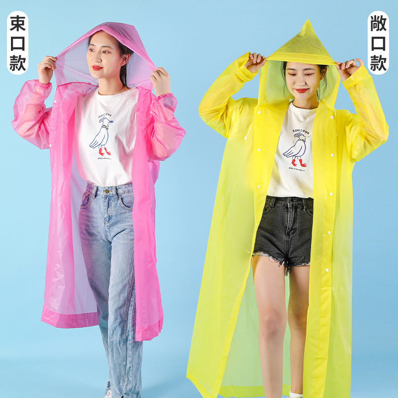 雨衣一次性雨衣加长加厚成人雨衣EVA雨衣便携式连体雨衣加厚雨披详情图2