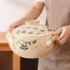 Japanese-style clay pot, household soup and stew pot, large Mantoyaki ceramic pot, open flame gas high-temperature resistant gas stove, clay pot Application Scenario