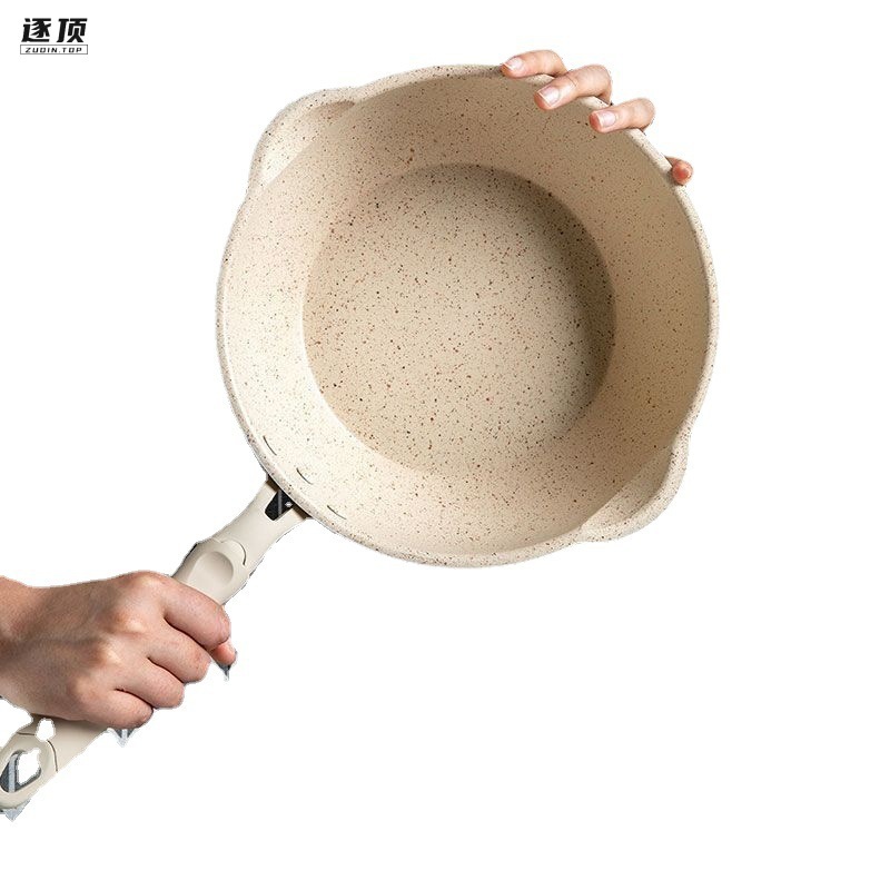 Wes Kitchen Medical Stone Non-Stick Wok Wok Household Bottom Pan Frying Dual-Use Gas Cooker Induction Cooker Wok Wholesale Item Picture