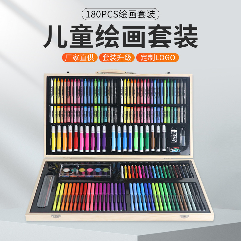 画画用具/水彩笔/儿童画笔/马克笔水彩笔/丙烯颜料细节图