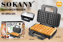 Sokany225 Sandwich Maker Breakfast Maker Home versatile small waffle toaster