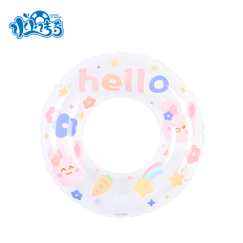 Manufacturers Spot New Cartoon Transparent Arm Circle Swimming Circle Printed Children's Water Toys Floating Circle Baby Underarm Circle Application Scenario
