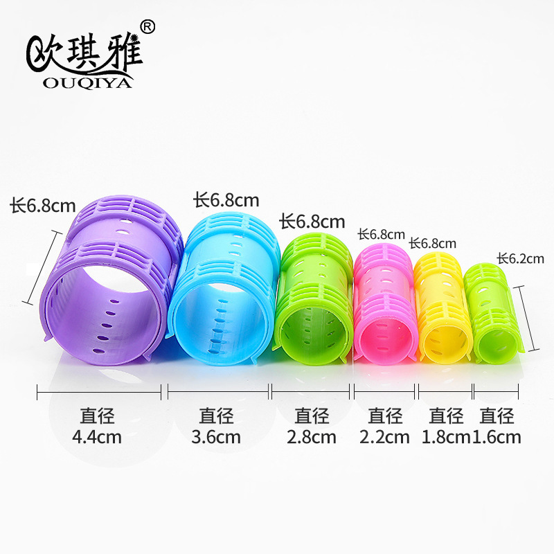 Korean oversized wavy air bangs plastic curling iron hair top voluminous clip hair care tool set Application Scenario