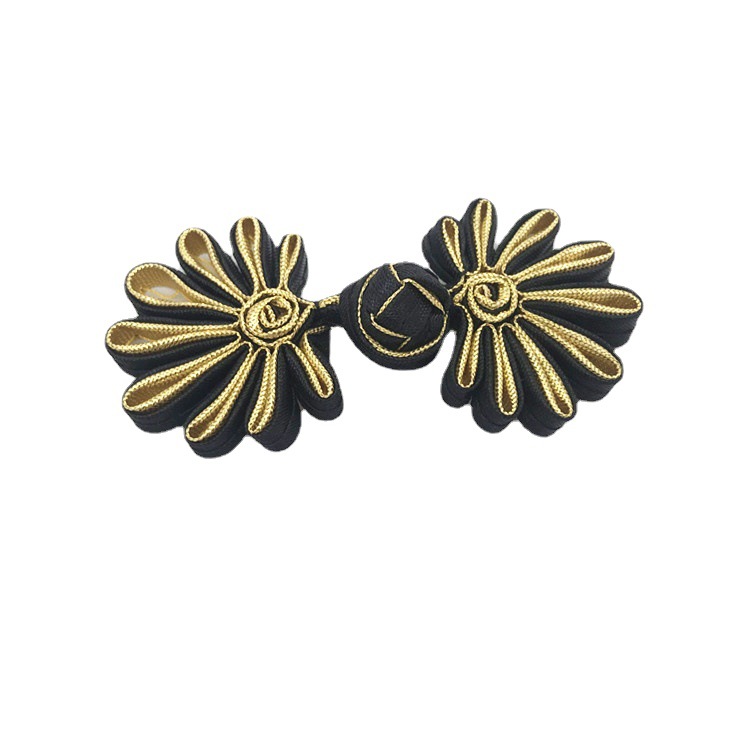 En stock cheongpao plato hebillas táng crisantemo accesorios estilo étnico vintage clásico hebillas de teatro hebillas de escenario accesorios diy Item Picture