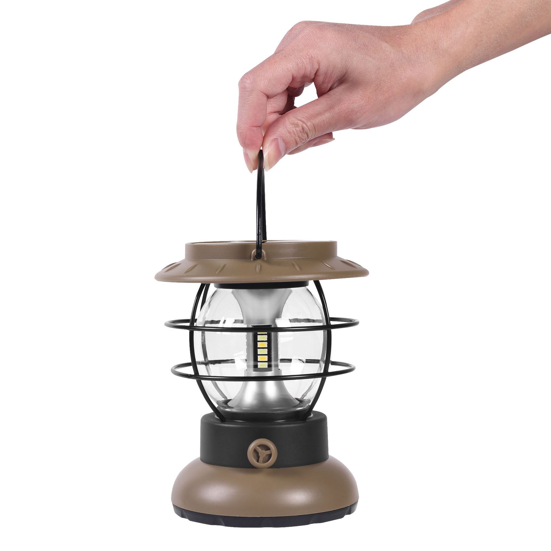 Cross-border large-capacity, mobile phone charging, ultra-long battery life, wall-mounted horse lamp, ambient lighting, portable retro camping lamp Application Scenario