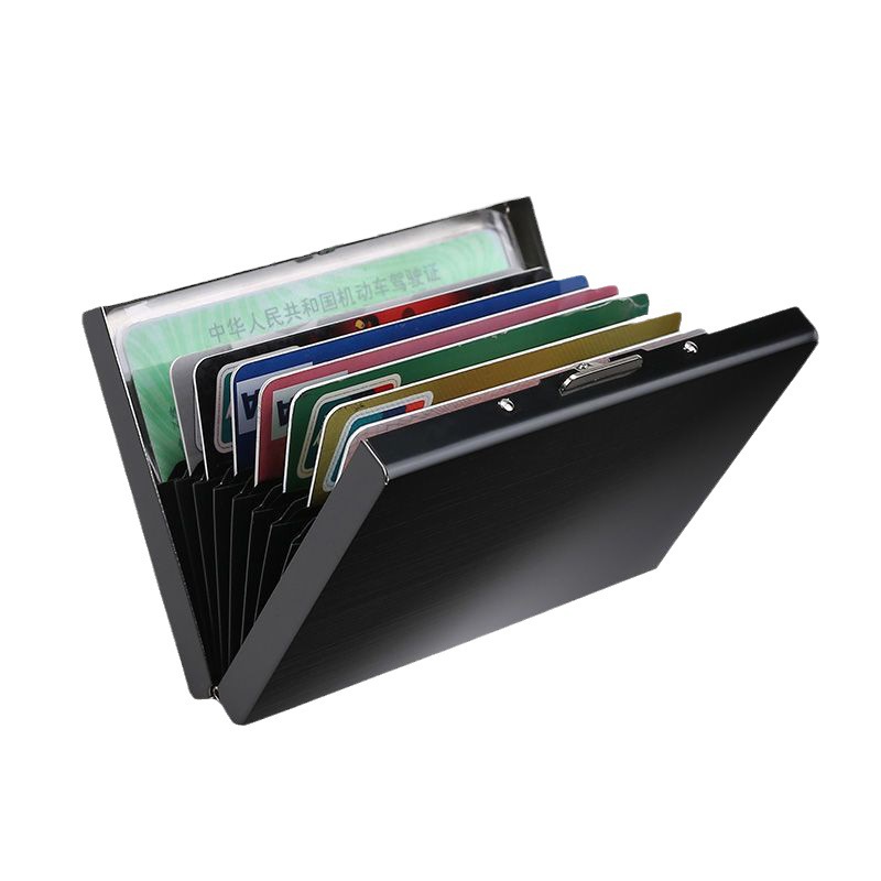 Credit card bag, business card holder, business card box