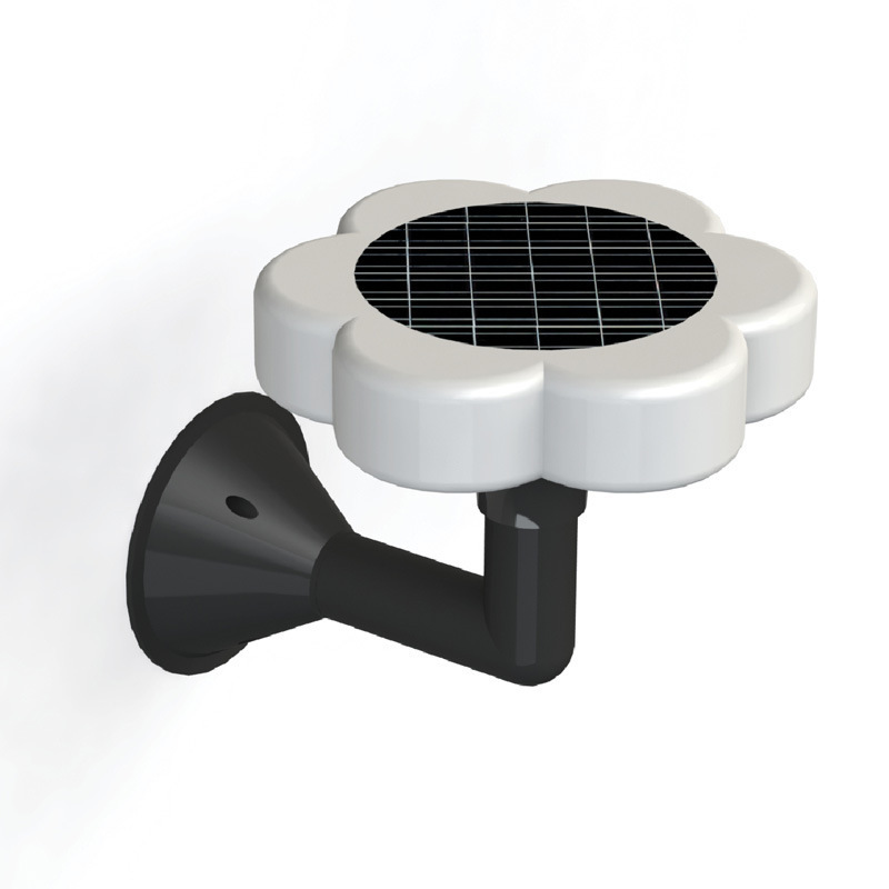 Outdoor solar wall lamps, home decorative garden lamps, garden decoration, waterproof seven-color floor-inserting led night lights Item Picture