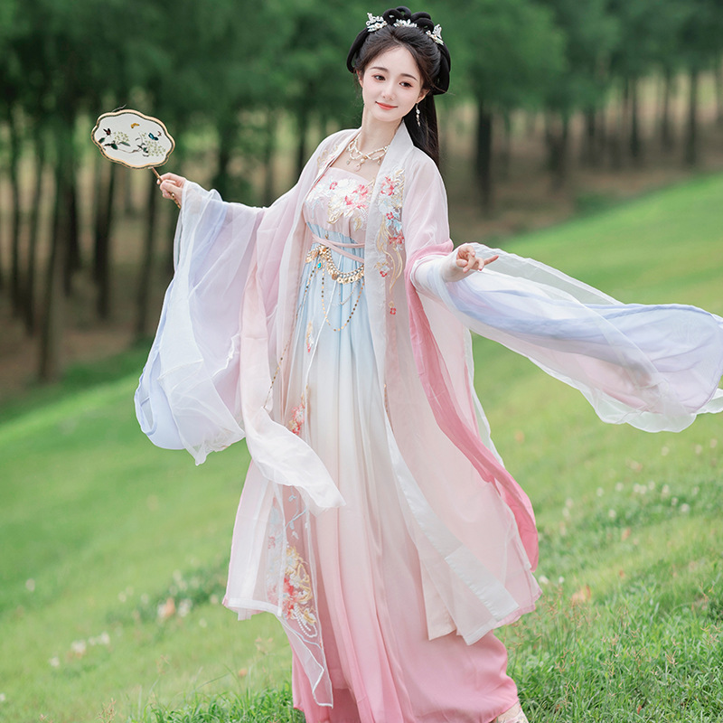 汉服/裙子女古装/汉服男/新中式女服装/仙女裙产品图