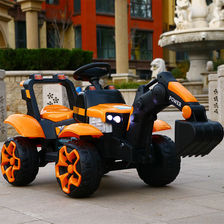 挖土机可坐人儿童挖掘机玩具车电动推土机大型大号男孩遥控工程车